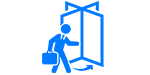 Automatic Revolving Door