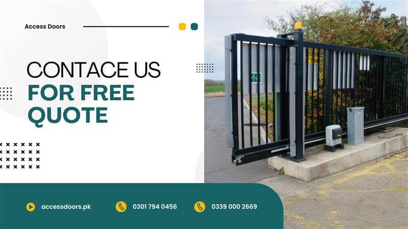 Best Automatic Sliding Gate Installation Services in Pakistan - Contact Us